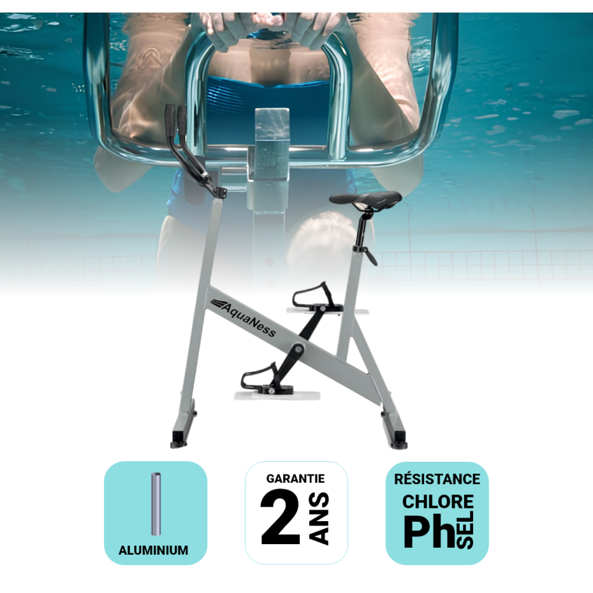 Aquabike Aquaness V3 gris