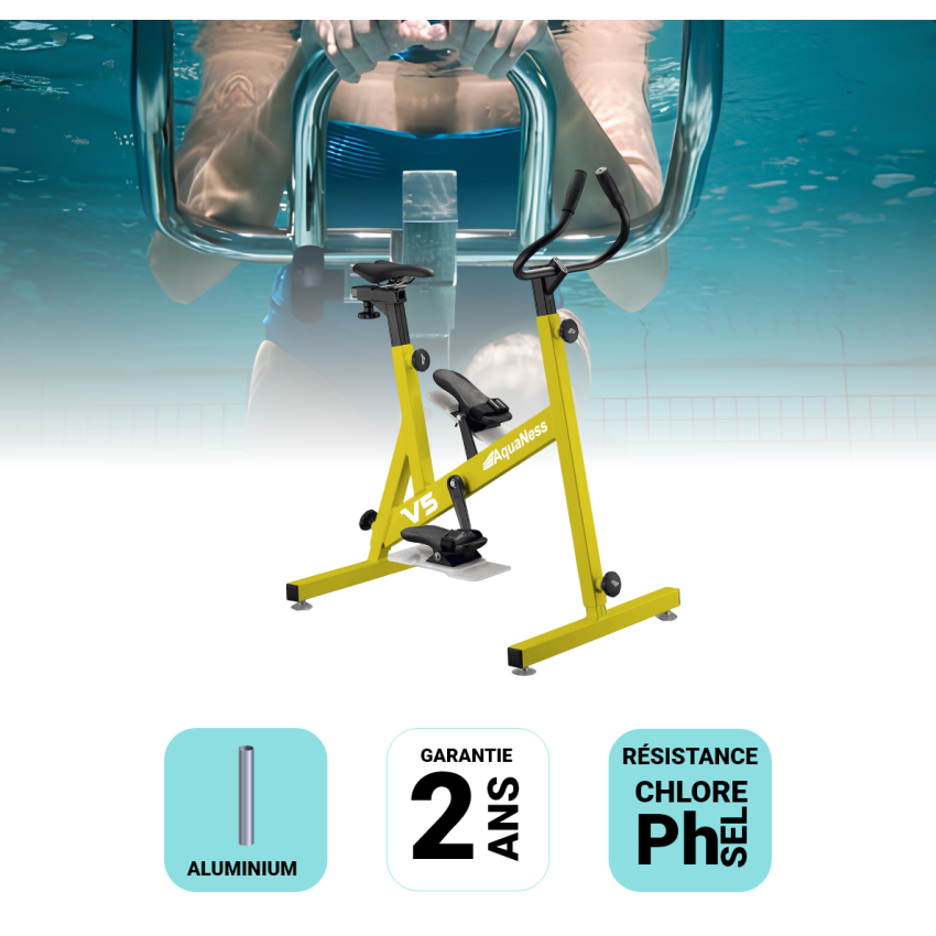 Aquabike V5 Jaune