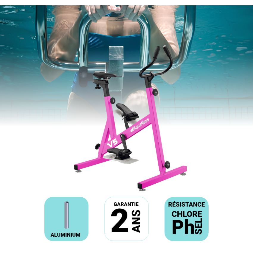 Aquabike V5 Rose