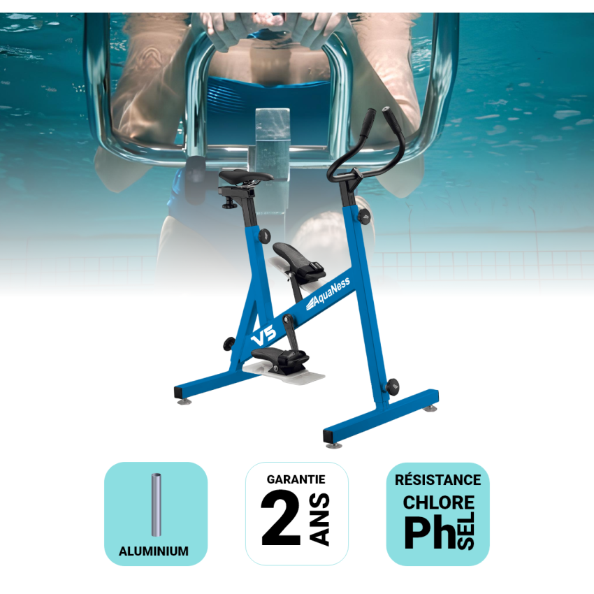 Aquabike V5 Bleu Ciel