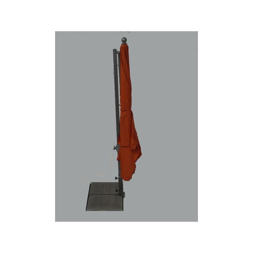 Parasol Déporté ALLEGRO Dralon 260x260 cm
