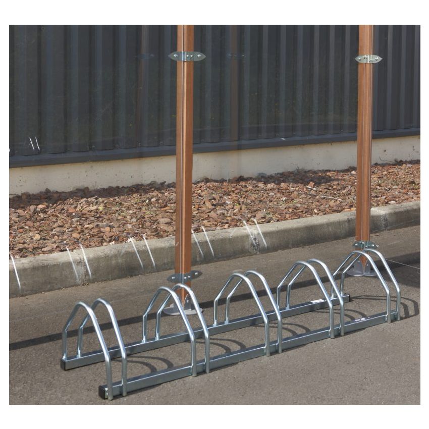 Râtelier au Sol pour 5 Vélos