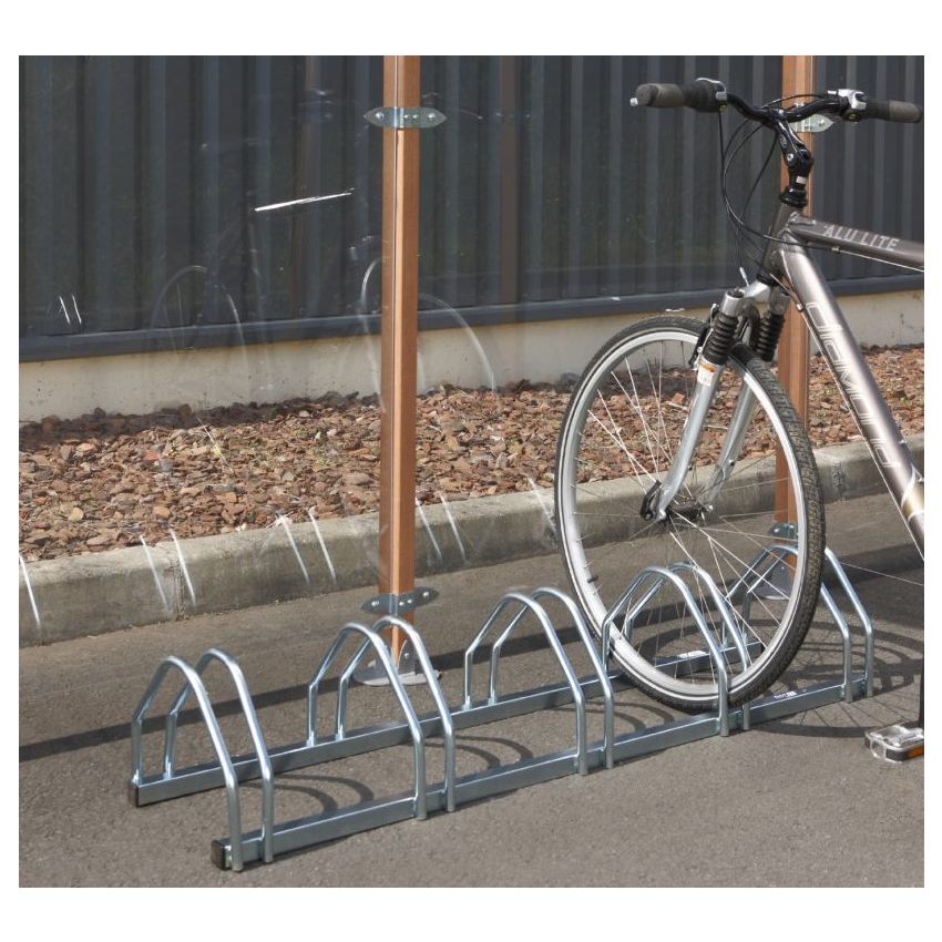 Râtelier au Sol pour 5 Vélos