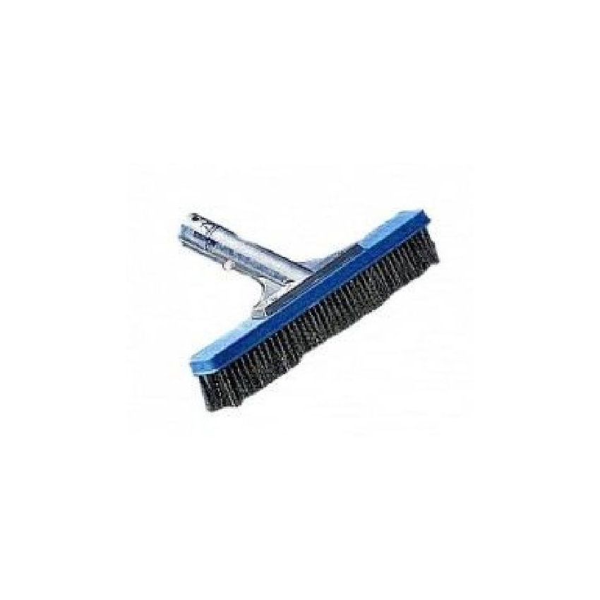 Brosse de Fond anti algues Inox 26 cm pour piscine