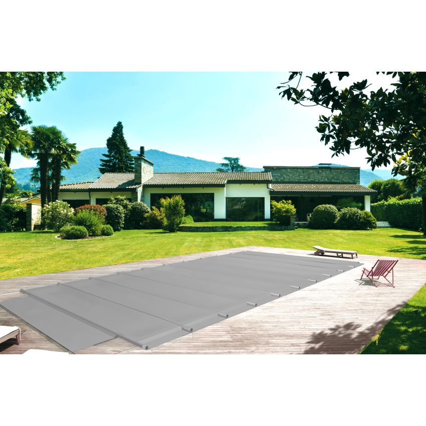 Bâche à barres pour piscines rectangulaire 820 x 420 cm