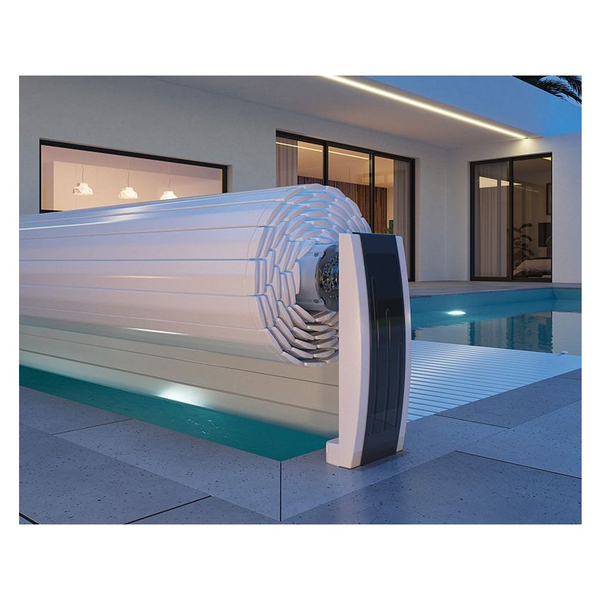 Volet roulant Hors sol électrique BALI pour piscine Octo 640x400cm