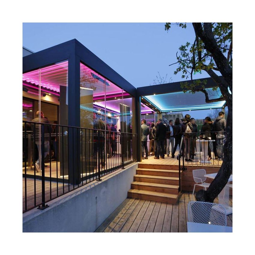 Chauffage électrique Infrarouge Fixe Blade 2000W Gris