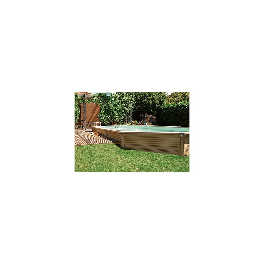 Piscine Composite Zodiac AZTECK Ovale 560x400x140cm 