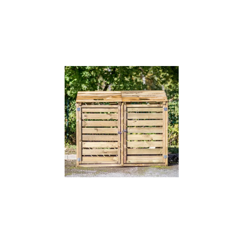 Coffre de Jardin en Bois 150x90x120cm