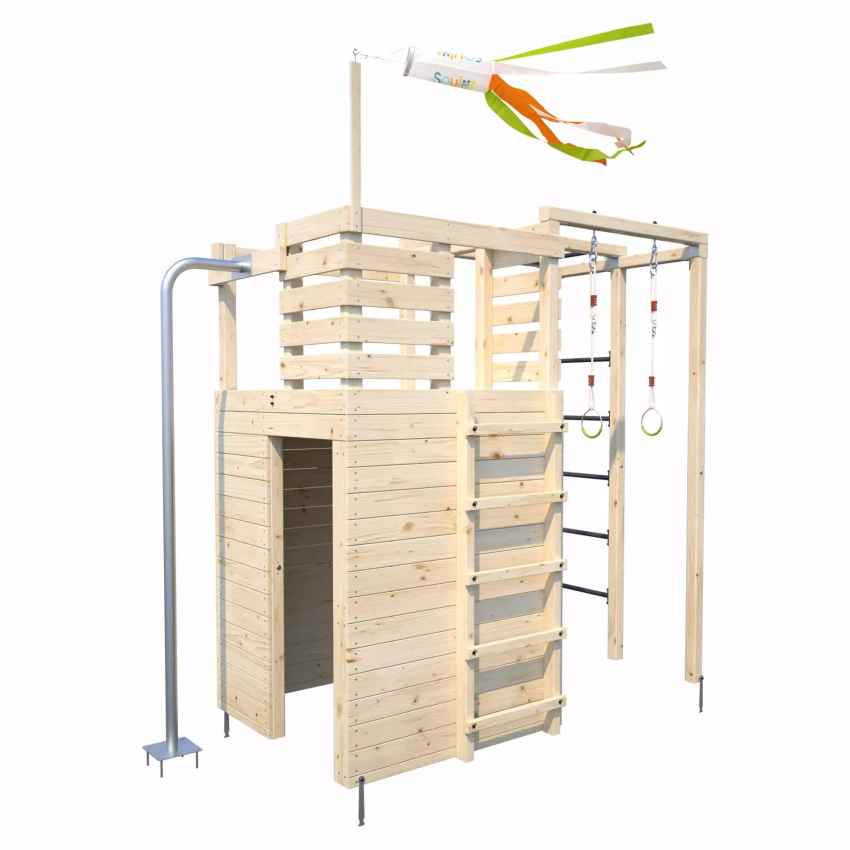 Cabane en Bois pour enfants et ado CROSS FIT