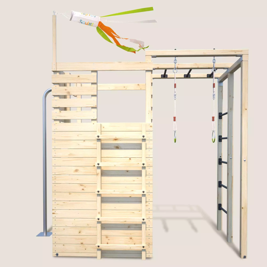 Cabane en Bois pour enfants et ado CROSS FIT