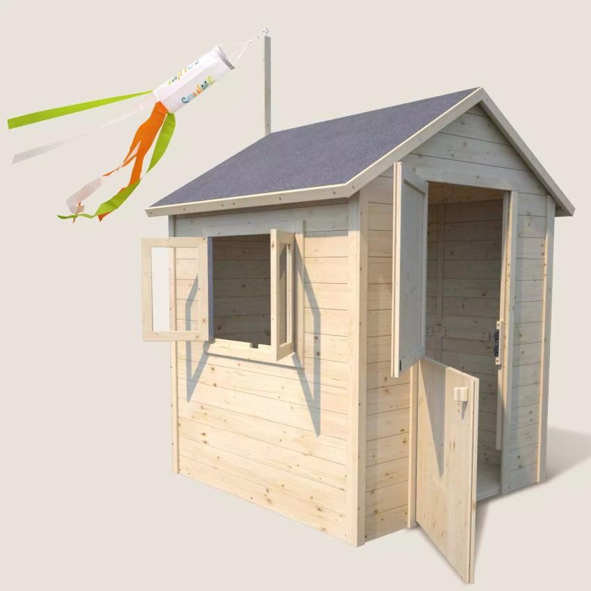 Cabane en Bois pour enfants GARANCE