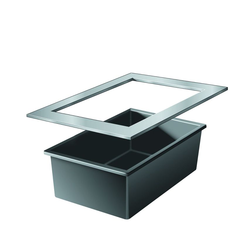 Cadre en Inox 304 pour Bassin de Jardin Quadra 3