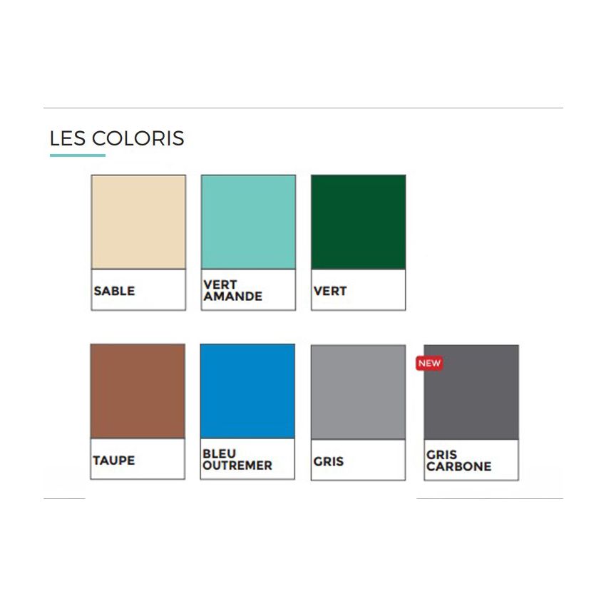 Bâche à barres pour piscine Hors-sol rectangulaire 350 x 270 cm