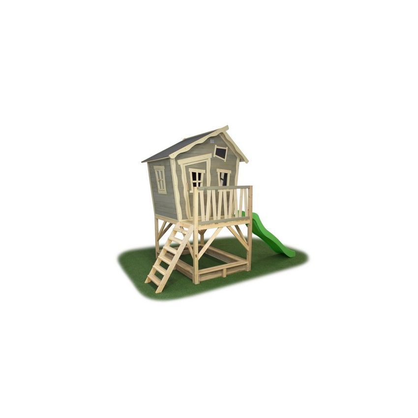 Cabane Enfant Crooky en Bois 329x184x265cm 