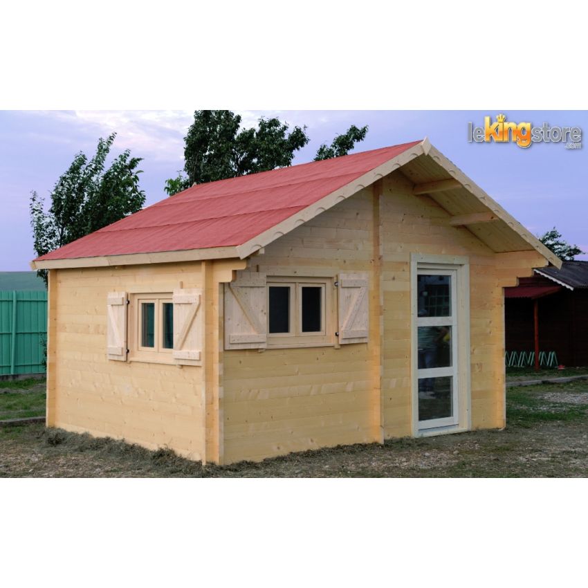 Abri de Jardin COZY 24.91 m² Epaisseur 60 mm 