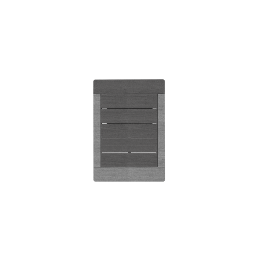 Caillebotis pour douche d'extérieur Coloris DARK GRAY