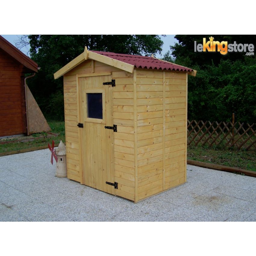 Abri de jardin en Bois 2.46 m² avec Plancher EDEN
