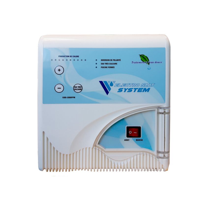 Électrolyseur au sel pour piscine jusqu'à 99 m3