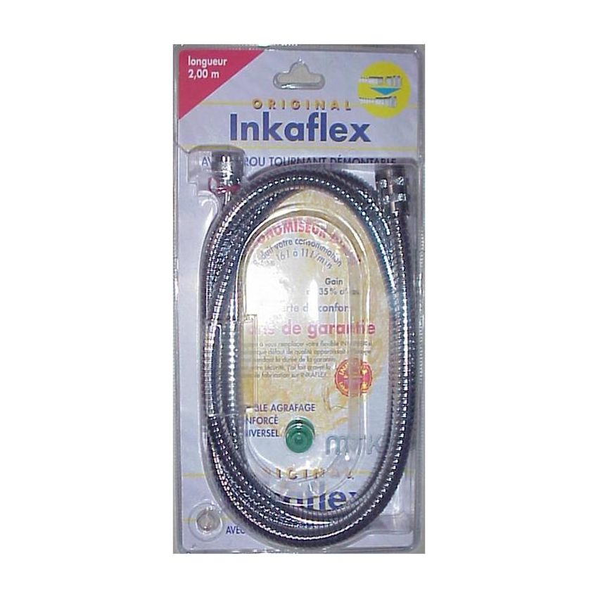 Flexible de douche INKAFLEX Ecrou tournant demontable 2m50