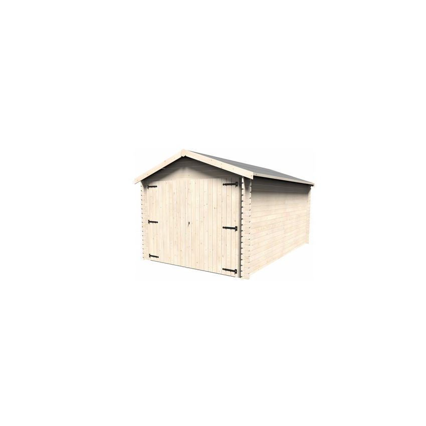 Garage en bois Gamache - 14.24 m²