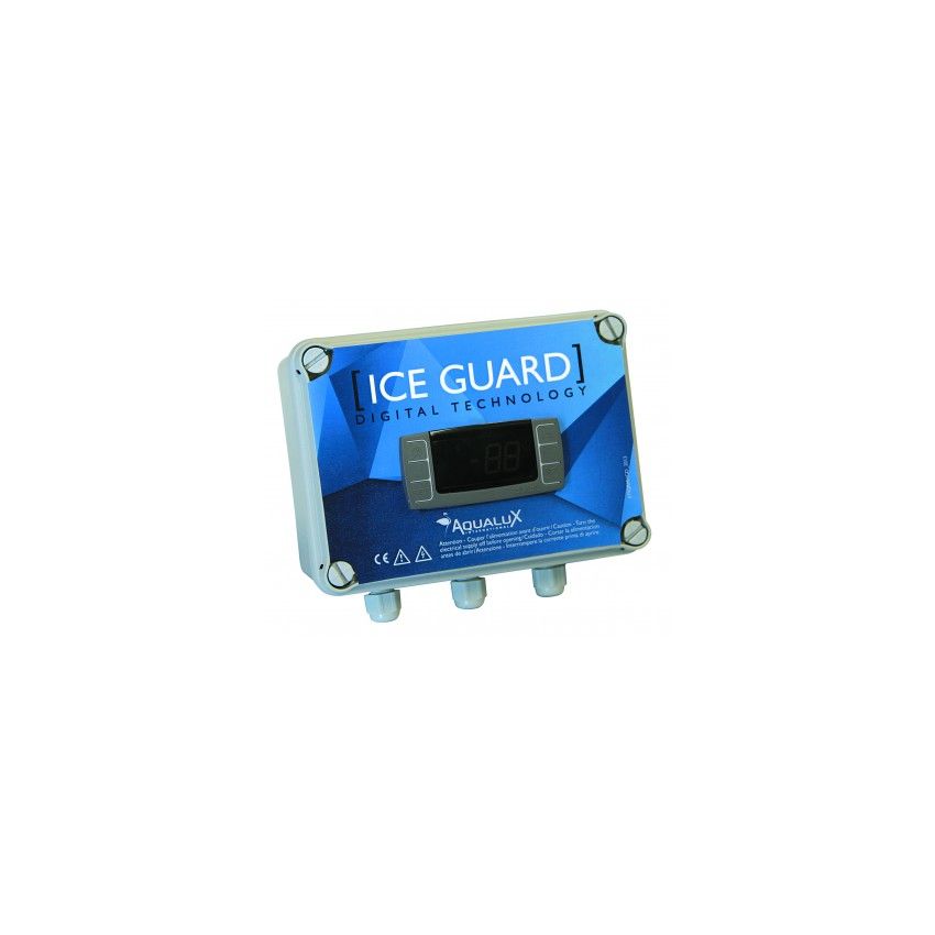 Thermostat hors gel digital étanche IP55 pour piscine