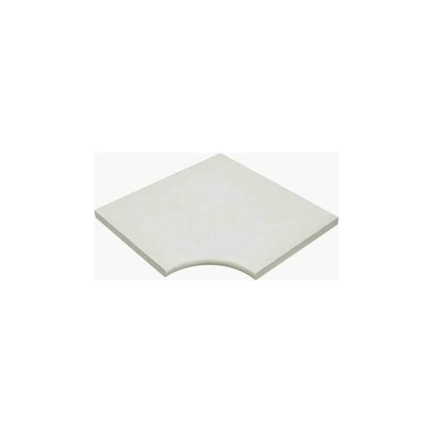 Kit de 35 Margelles VENDEE droites + 4 Margelles d'Angles rentrants + 2 Margelles d'Angles sortants + 10 Margelles Courbes Ivoire  