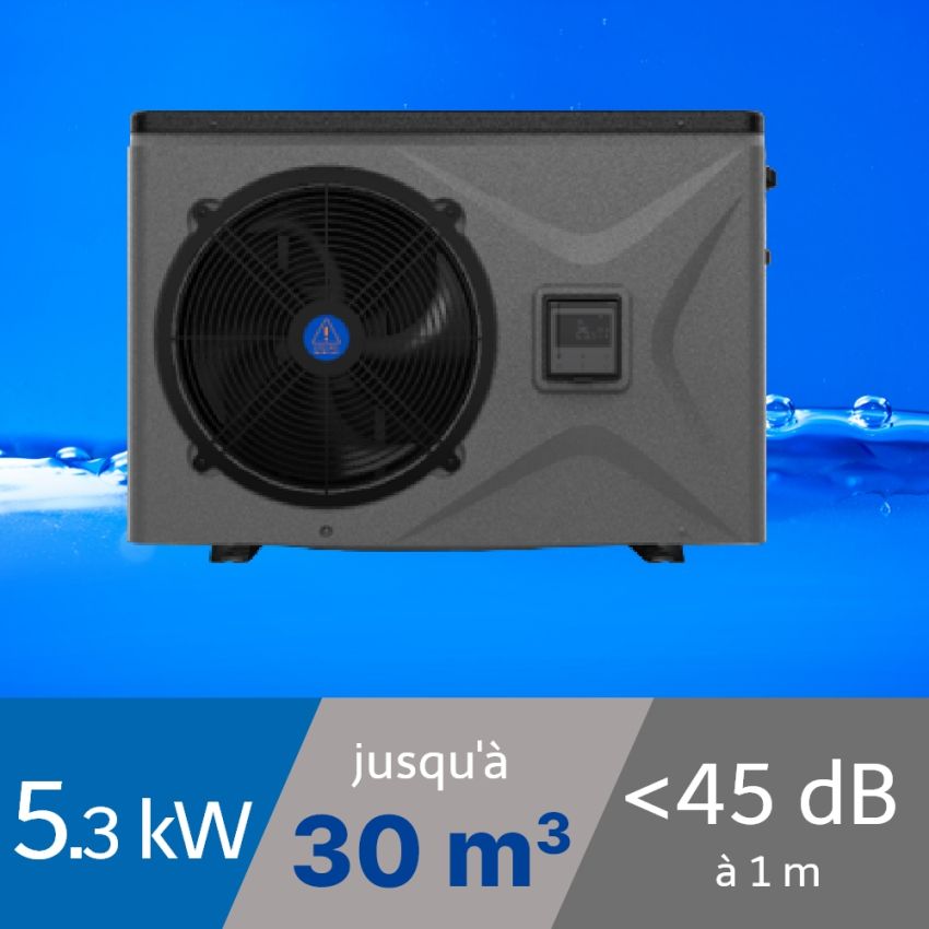 Pompe à chaleur Spark Inverter 5.3 kW pour piscine de 15-30m3