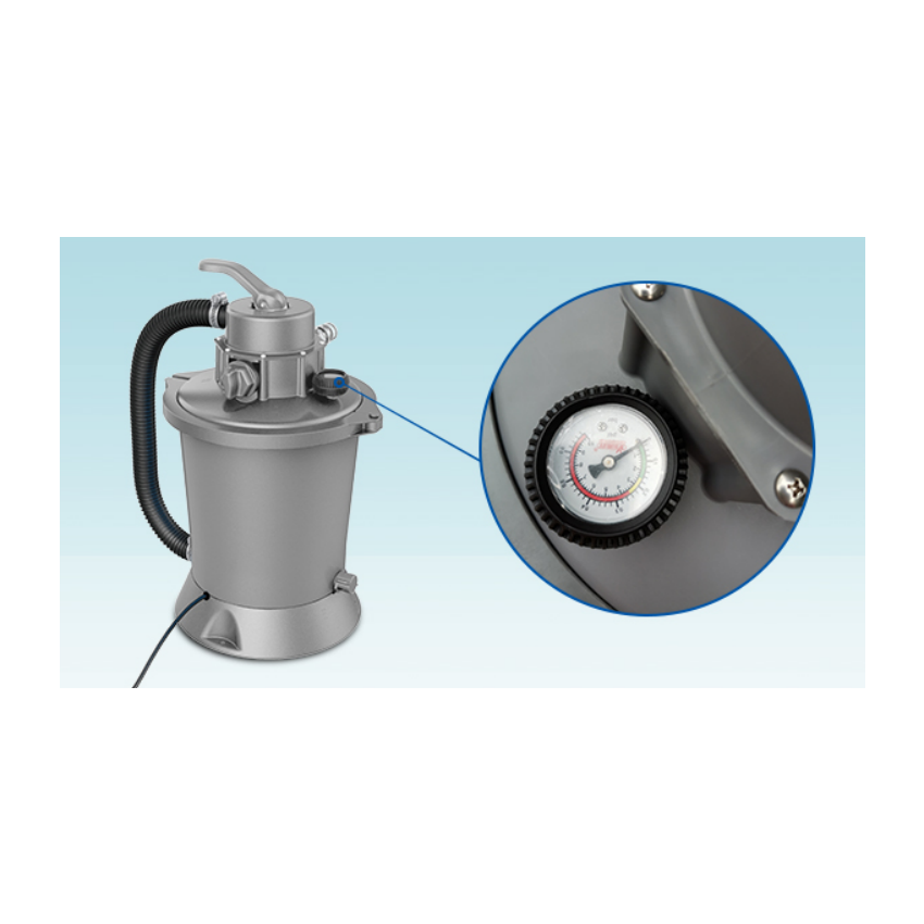 Groupe de filtration 3m3/h (Filtre + Pompe de circulation)