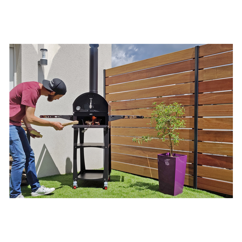 Four à Pizza et Tarte Flambée Vulcano Tradi 