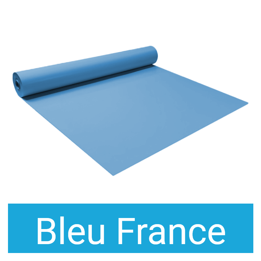 Liner uni 75/100ème pour Kit Piscine Béton Aspect Bois Rectangulaire 606x324x130cm