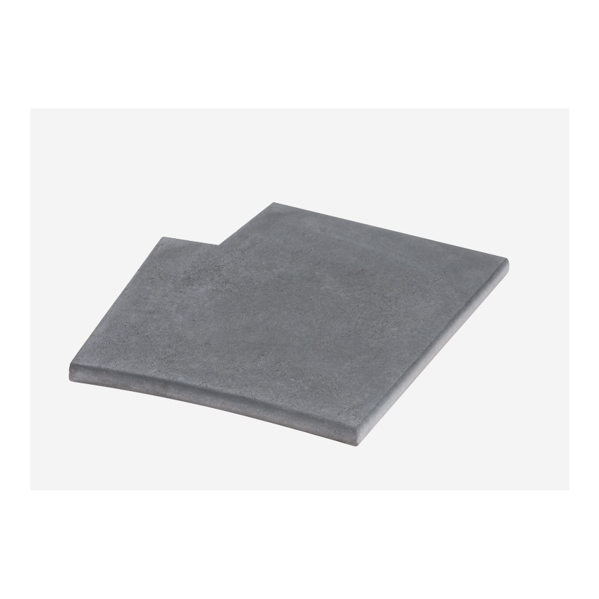 Kit de 43 Margelles VENDEE droites + 4 Margelles d'Angles rentrants + 2 Margelles d'Angles sortants + 10 Margelles Courbes Gris  