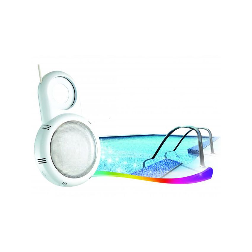 Projecteur LED Multicolore pour Piscine Montage sous buse