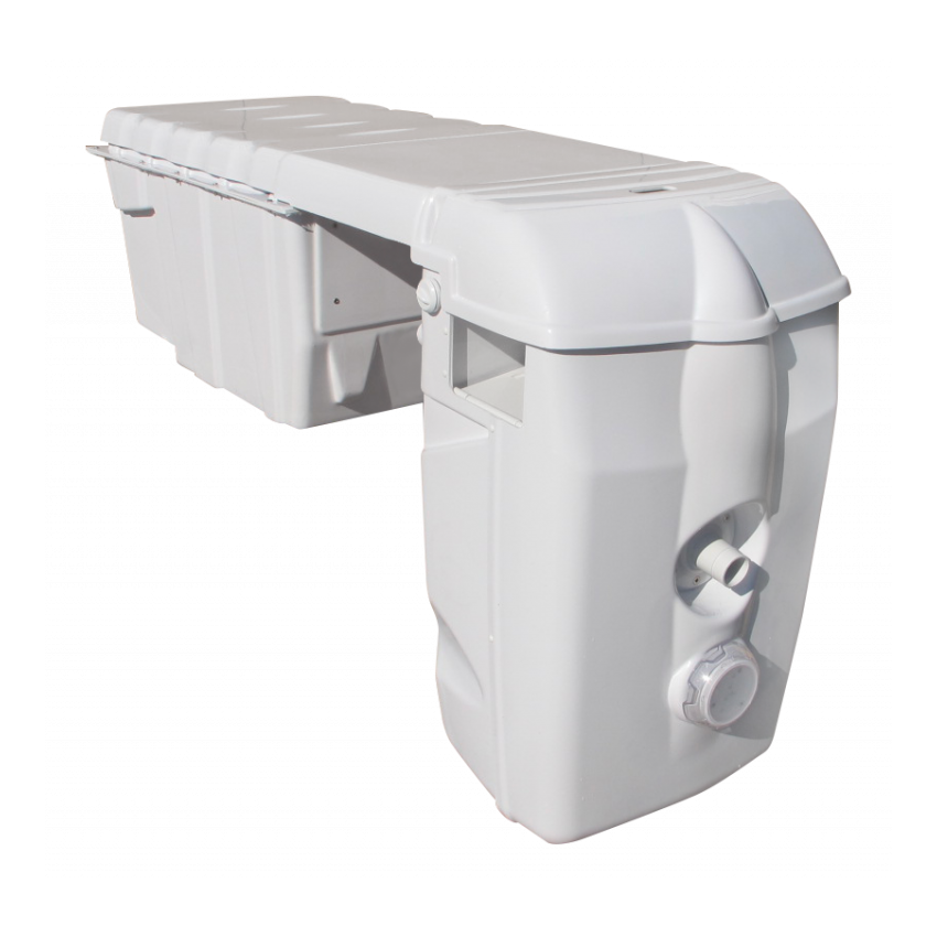 Groupe de filtration MX18 avec by-pass pour piscine jusqu'à 80m3