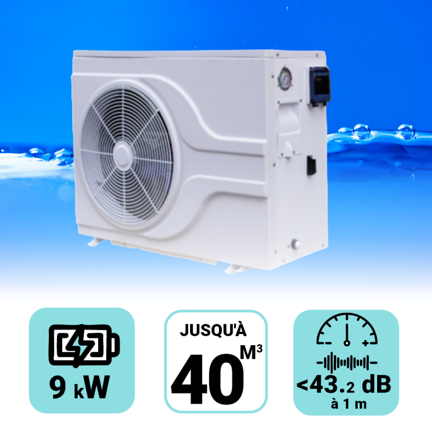 Pompe à chaleur Neo Full Inverter 8.92 kW pour piscine de 20-40m3