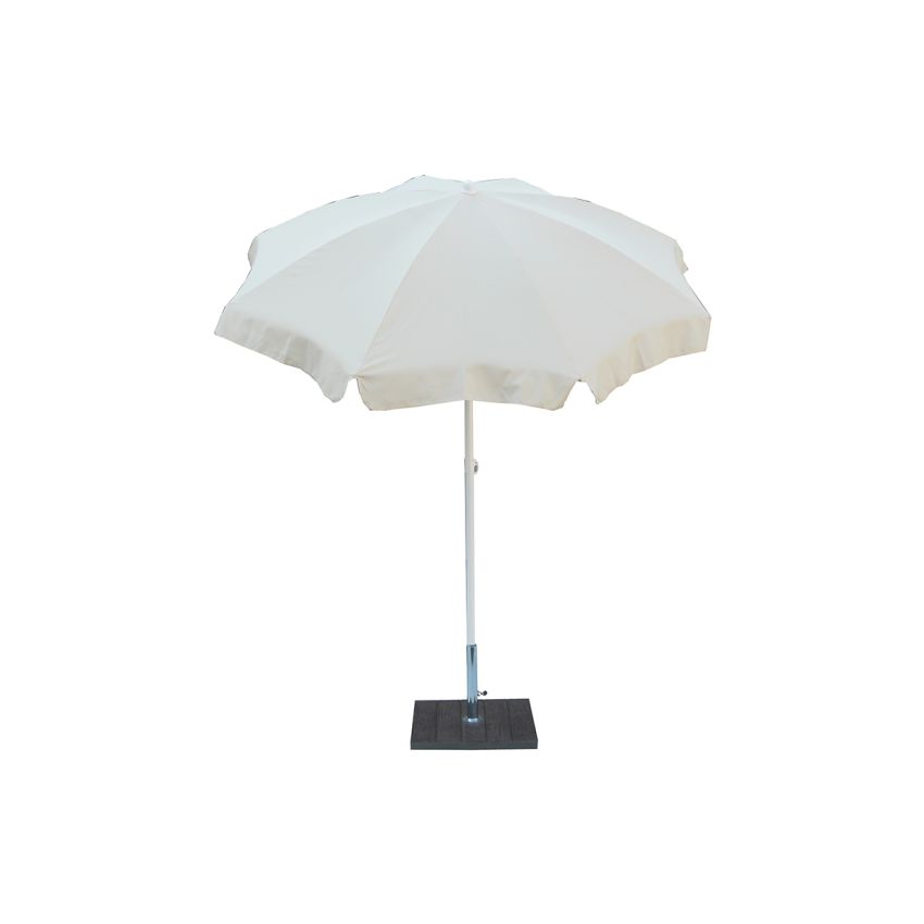 Parasol Ecru NOVARA 90/8cm ∅180cm 