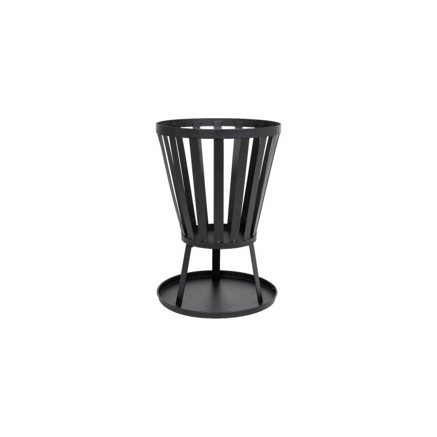 Brasero OREGON Acier Noir 35x35x51cm