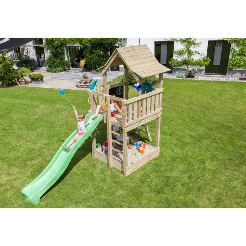 Station de jeux en bois Blue Rabbit 2.0 Pagode