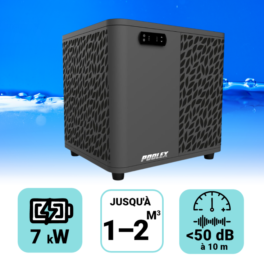 Pompe à Chaleur SPA Poolex Spawer O'Spa 7 Kw avec Chiller