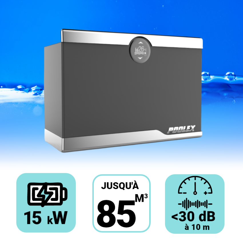 Pompe à chaleur Poolex Silent Max 155 Full Inverter