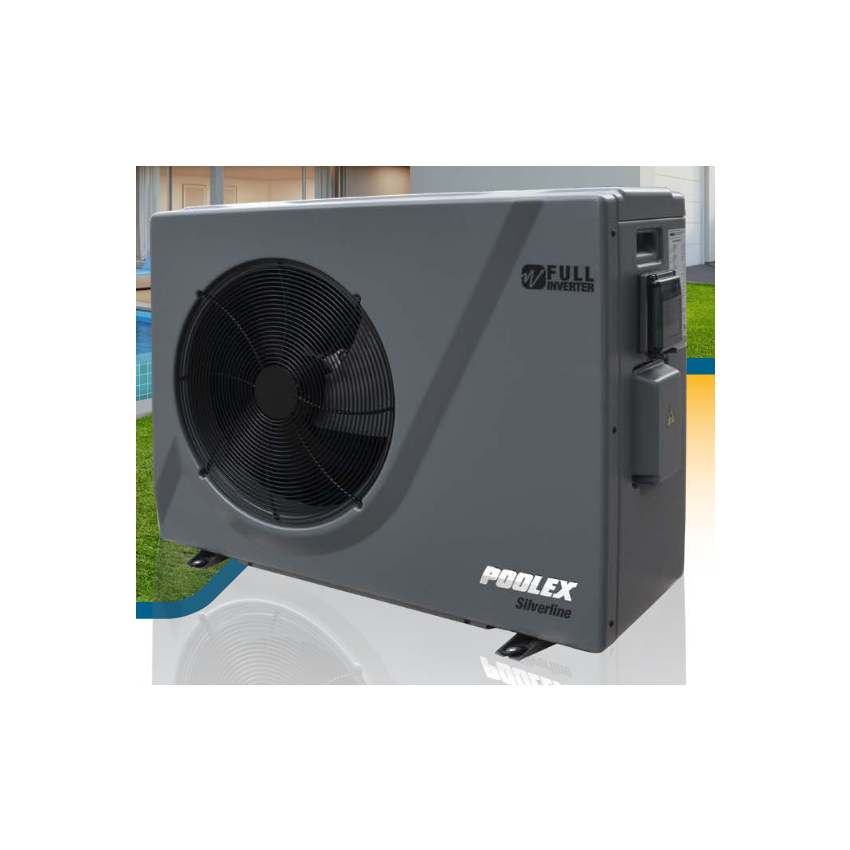 Pompe à chaleur Poolex Silverline 11.3 kW pour piscine de 45-65m3
