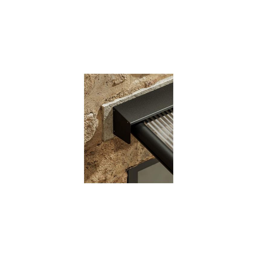 Pergola adossée Harmonie 3x2m Anthracite