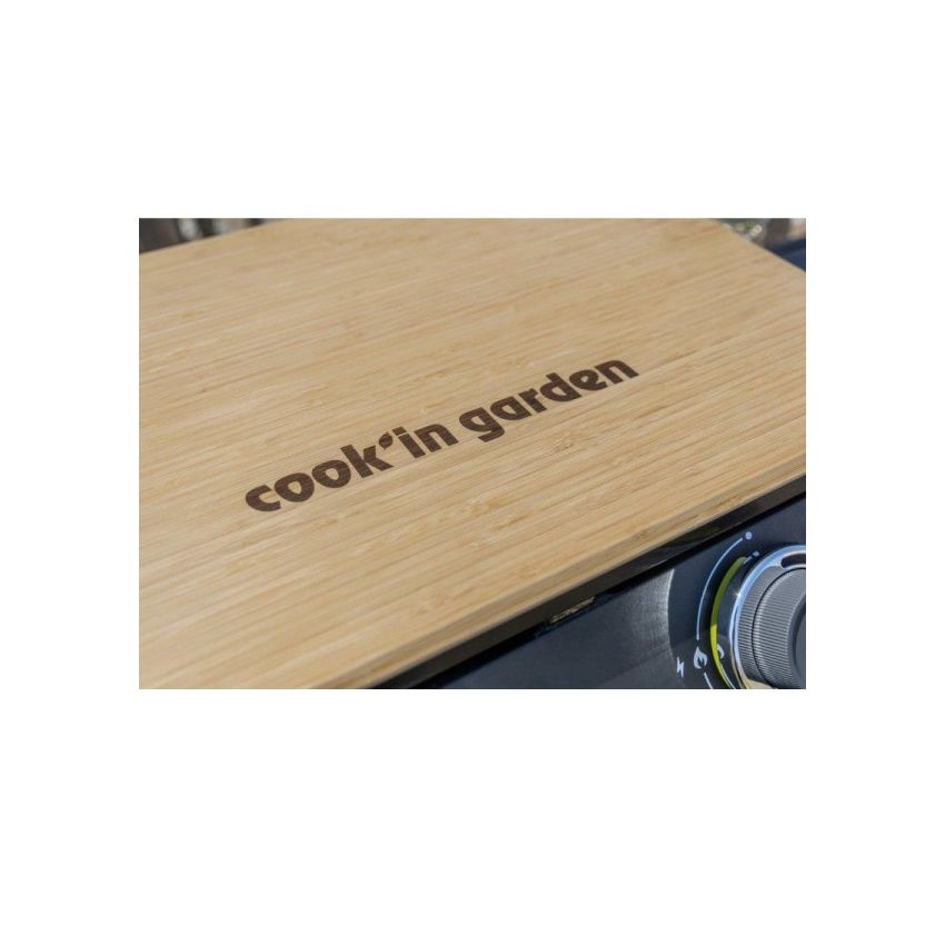 Plancha gaz DUNE 60 sur chariot 