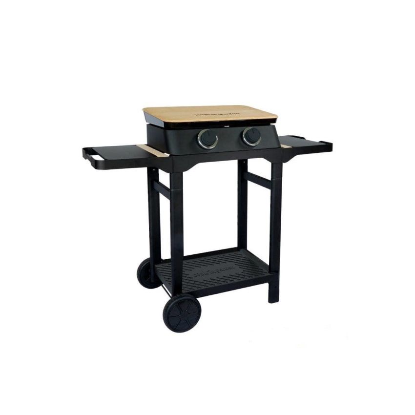 Plancha gaz DUNE 60 sur chariot 