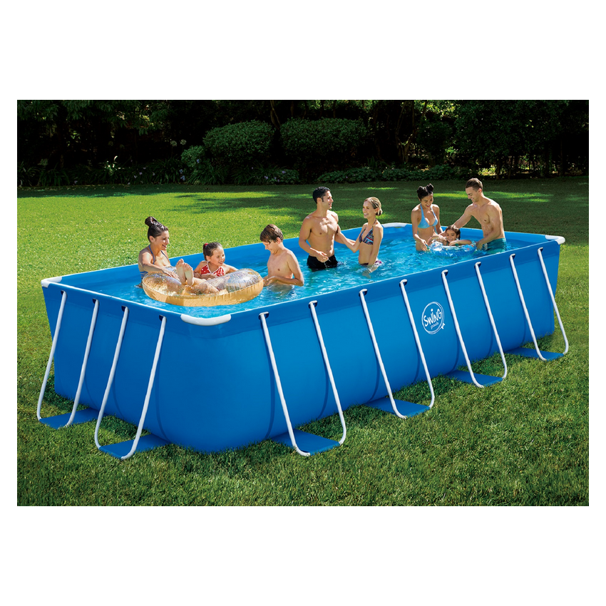Piscine Tubulaire Rectangulaire 488x244x107cm
