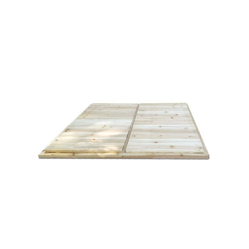 Plancher en bois pour Cabane Loft100 et Crooky100
