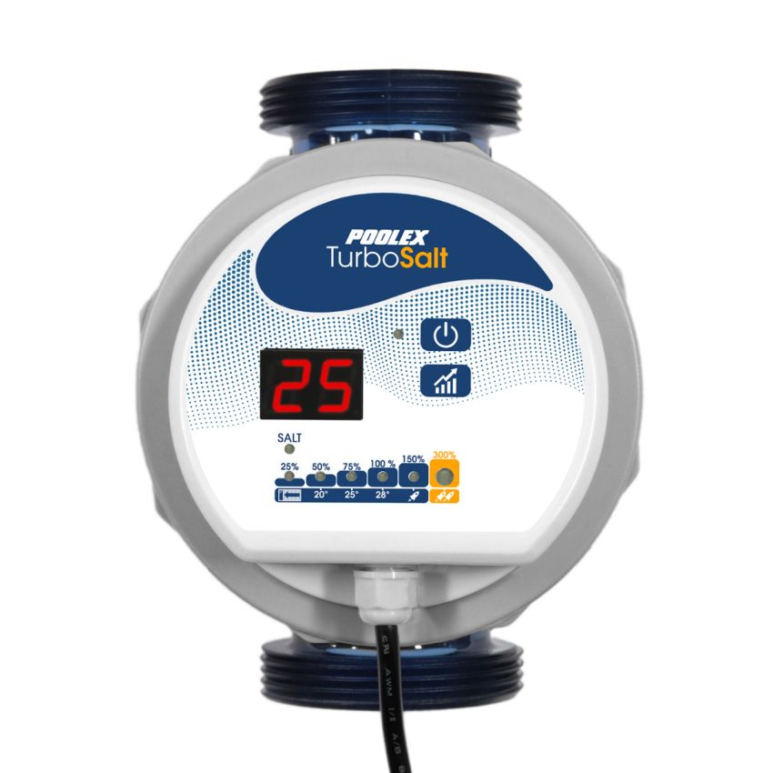 Électrolyseur au sel Poolex Turbo Salt - Modèle 600 - 12g (35-60m3)
