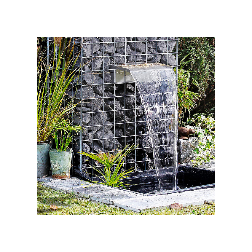 Cascade NIAGARA WALL Inox LED 60cm