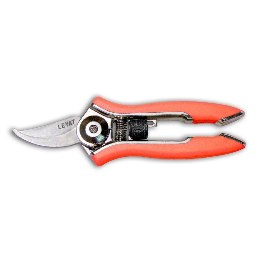 Petit sécateur Rouge Lame Courbe HAPPY LINE