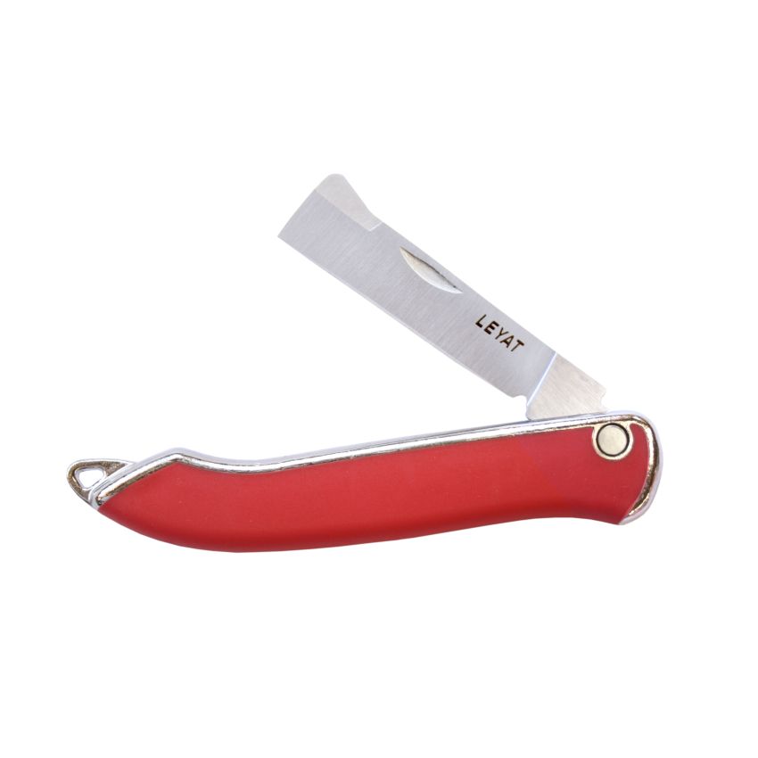 Couteau Lame Jardinier Rouge HAPPY LINE